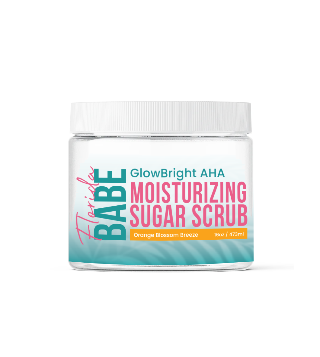 GlowBright AHA Moisturizing Sugar Scrub