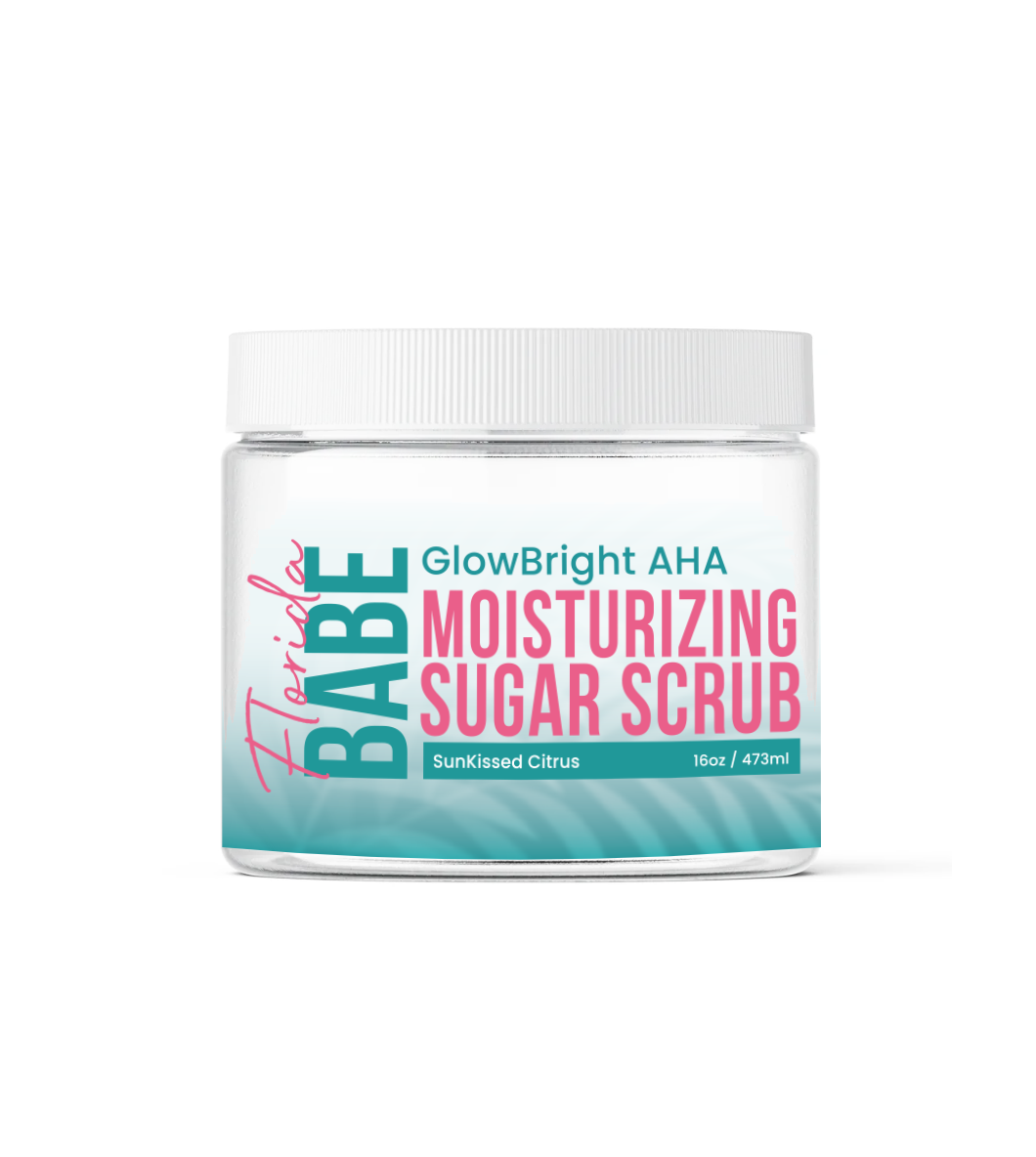 GlowBright AHA Moisturizing Sugar Scrub