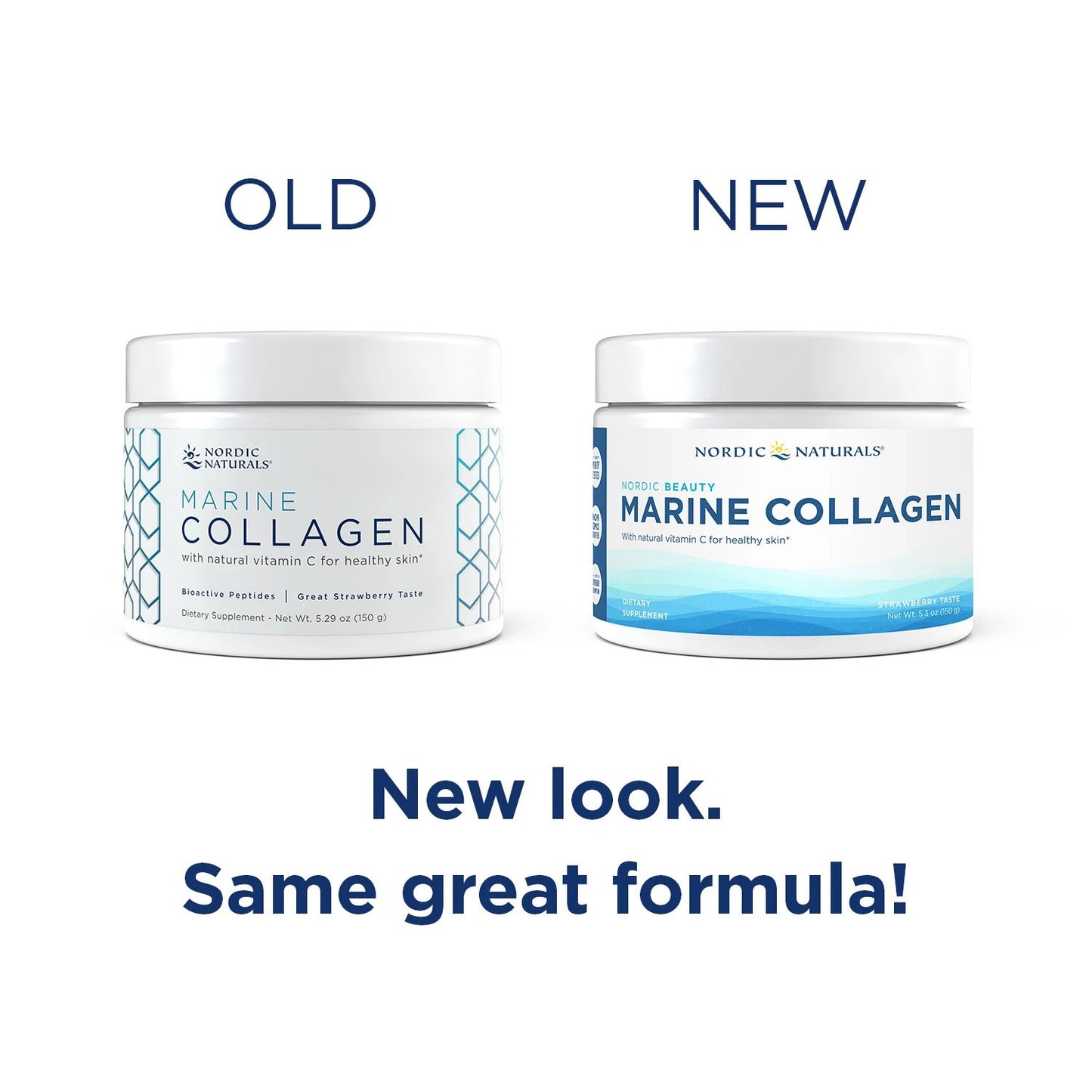 Nordic Beauty Marine Collagen Powder Strawberry