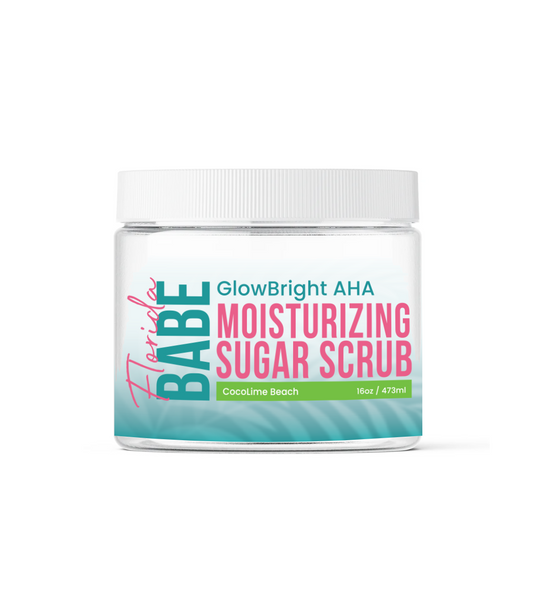 GlowBright AHA Moisturizing Sugar Scrub